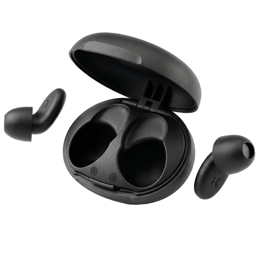 Ear Plugs for Sleeping 45dB Noise Cancelling Ear Plugs for Noise Reduction & Snoring, Concerts, Earplugs for Sleep,Sider Sleepers Airplane, Silicone Earplugs Reusable Concert Ear Plug+8Tip Obsidian