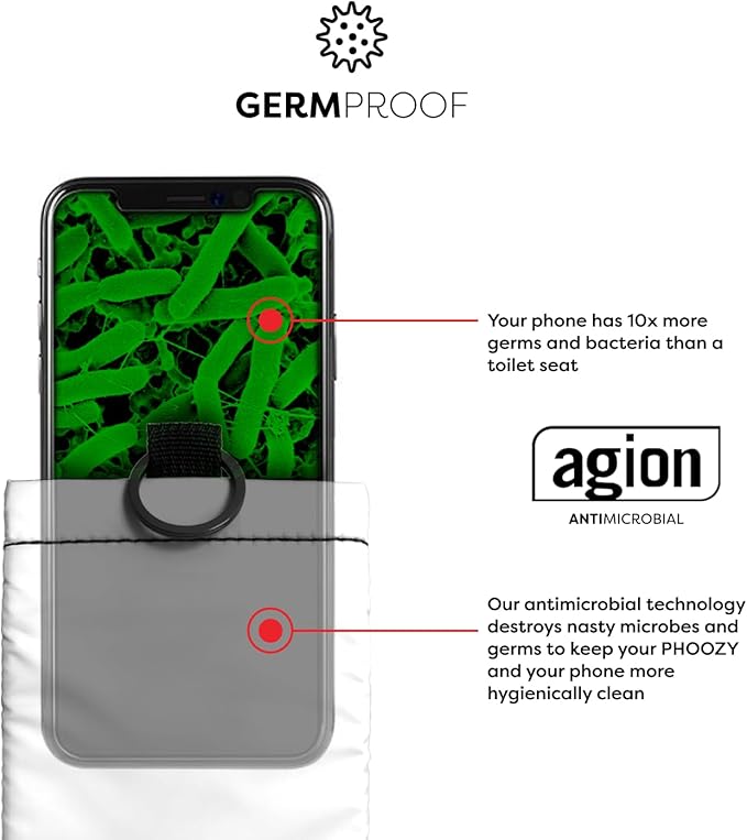 PHOOZY XP3 Ultra-Durable Thermal Phone Case for Extreme Cold | Insulated Phone Case Extends Battery Life 4X | Snowboard & Ski Gear | As Seen on Shark Tank | Medium - Black