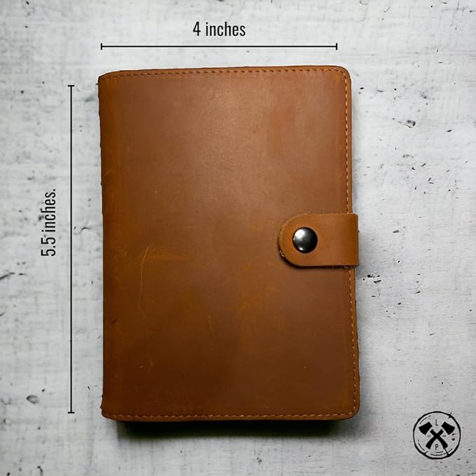 Genuine Leather AirTag and Moto Tag Passport Holder and Wallet for Men and Women RFID Blocking for Secure Traveling and Documentation Organizer (Brown)