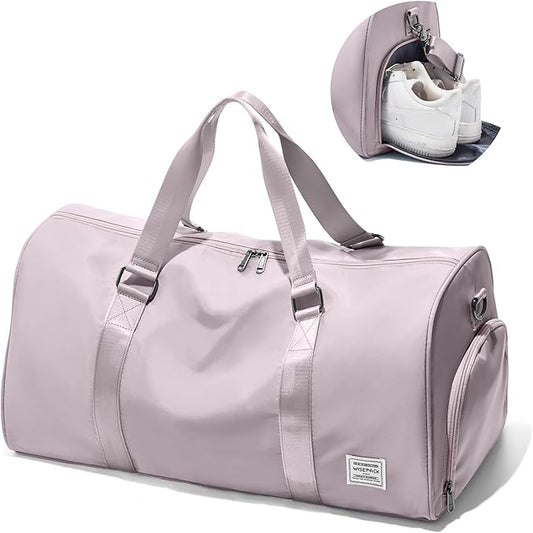 Gym Bag Womens,Travel Duffel Carry on Bag Sport Tote Bag Weekend Overnight Bag