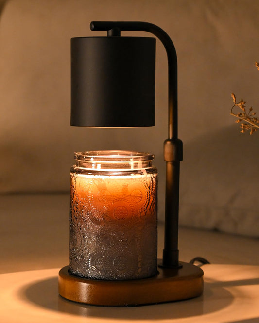 Eandisom Candle Warmer Lamp Timer - Birthday Gifts for Women Black