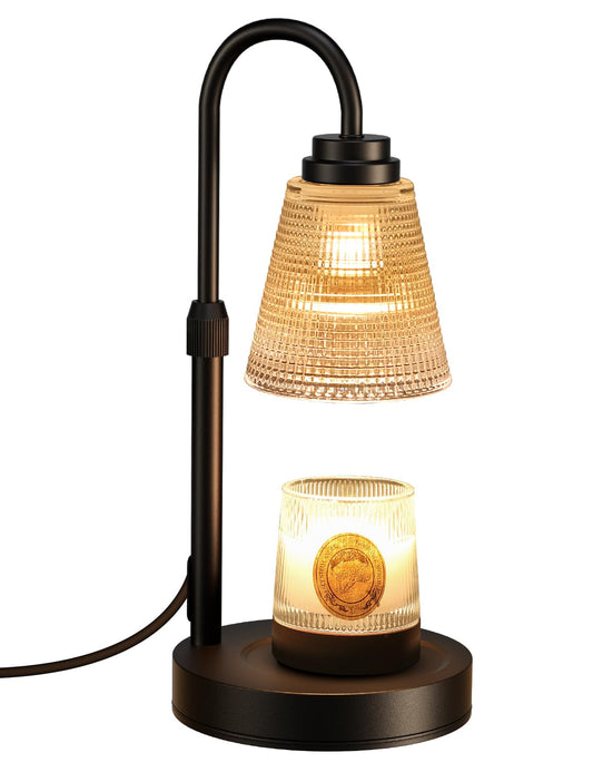 Candle Warmer Lamp with Timer Dimmable, Adjustable Height Wax Melts Warmer for Jar Candles, Housewarming, Birthday, for Women and Mom, Home Decor