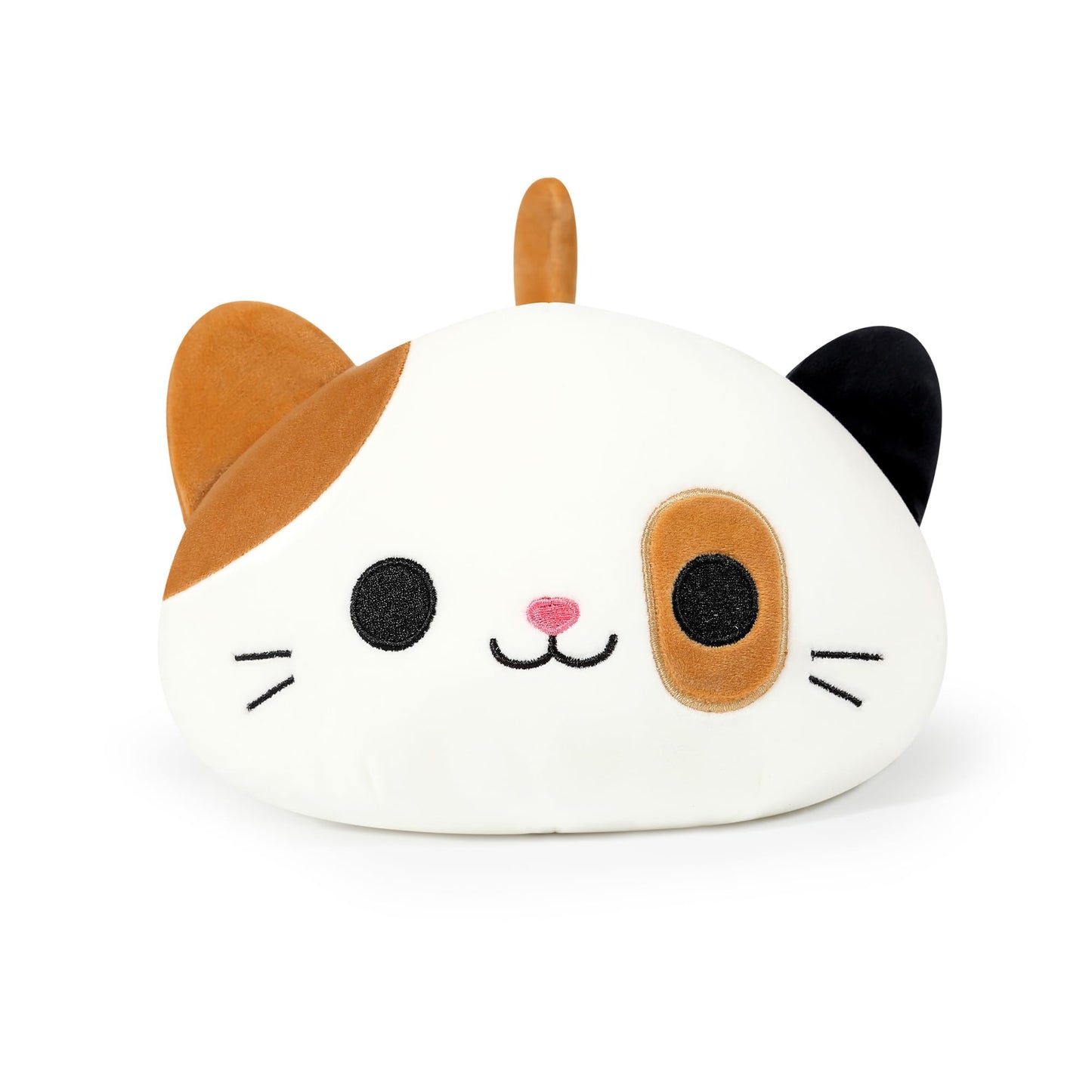 Onsoyours Original Calico Cat Plush Kitty Plushies Toy Kitten Stuffed Animal Soft Pillow Kawaii Little Ultrasoft Plushie Gift for Kids(Calico Cat, 9")