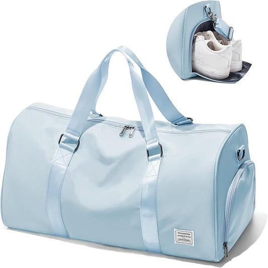 Gym Bag Womens,Travel Duffel Carry on Bag Sport Tote Bag Weekend Overnight Bag