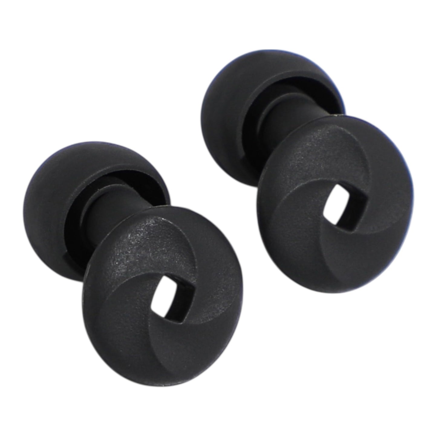 Ear Plugs for Sleeping 23dB Noise Reduction for Concerts, Focus, Travel Soft Reusable Silicone Ear Plugs for Side Sleepers with 4 Ear Tips Case Black
