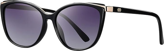 Trendy Cat Eye Sunglasses for Women Fashion Cateye UV400 Protection Glasses CL22017