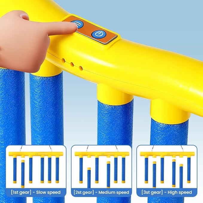 Reflective Drop Stick Challenge Game, 2026 New Hand Eye Coordination Reflex Training Toy, 3 Adjustable Speed Modes, Catching Sticks Game for All Ages (Blue)