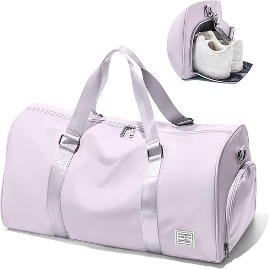 Gym Bag Womens,Travel Duffel Carry on Bag Sport Tote Bag Weekend Overnight Bag