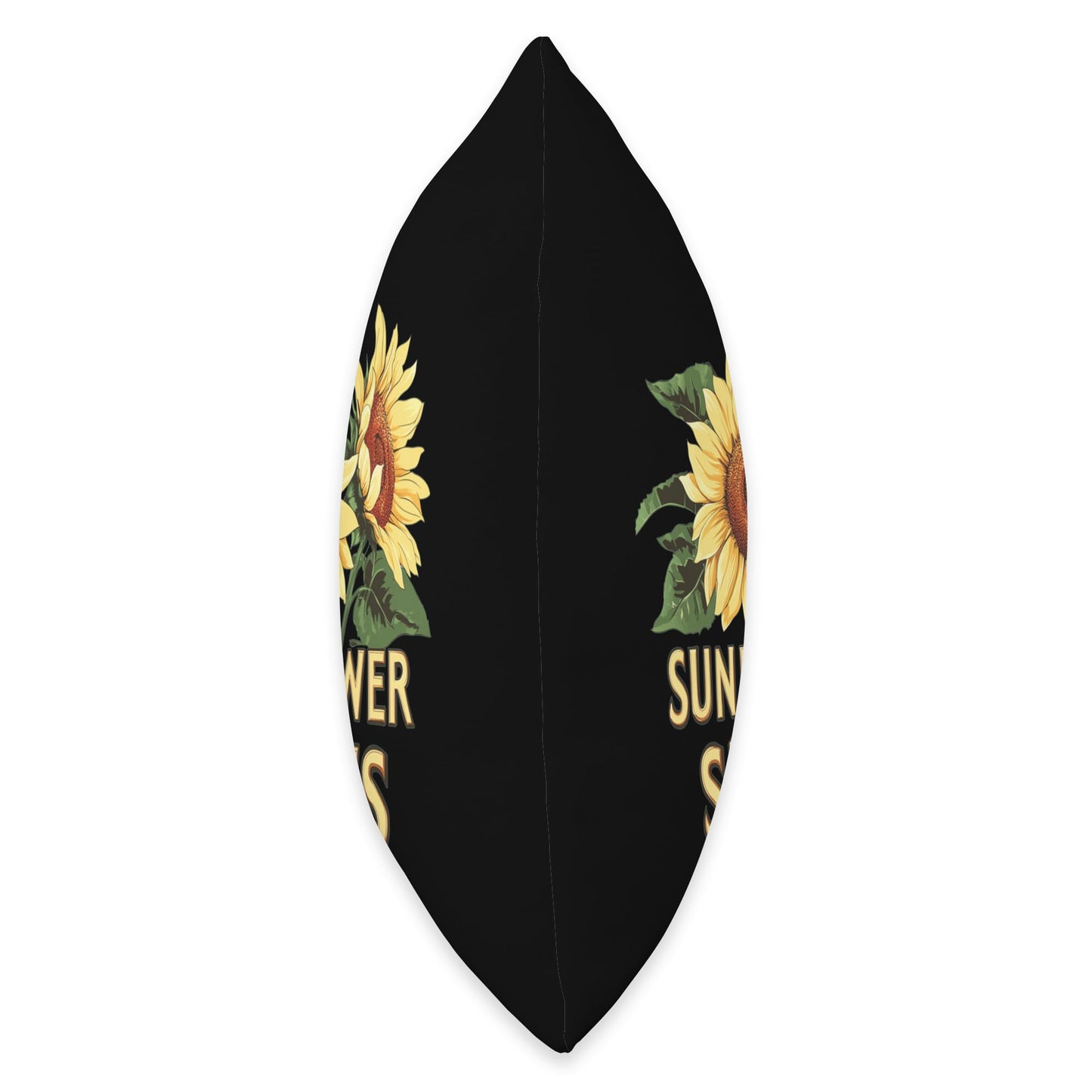 Nice Sunflower Costume for Smiles Statement Lovers Throw Pillow