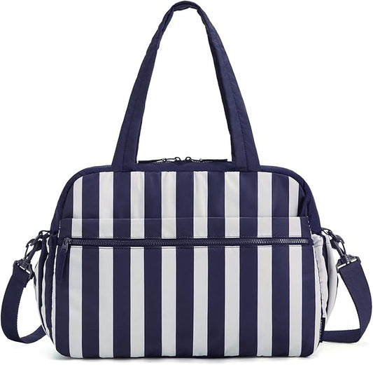 BAGSMART Gym Bag for Women, Duffle Bag for Travel with Wet Pocket, Lightweight Carry on Weekender Duffel, Water Resistant