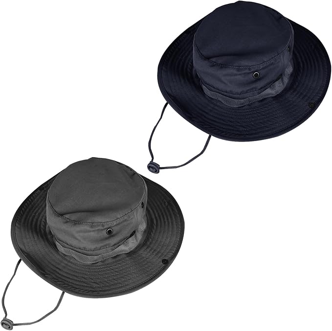 Sun Hats for Men Women Bucket Hat UPF 50+ Boonie Hat Foldable UV Protection Hiking Beach Fishing Summer Safari