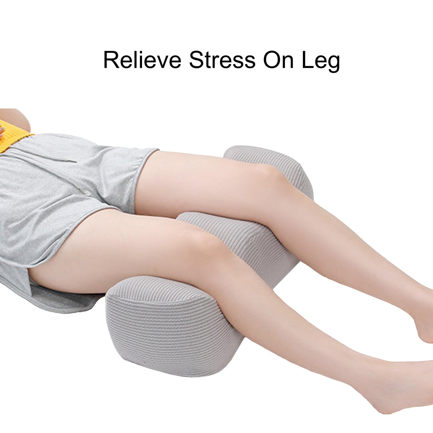 Leg Elevation Pillows For After Surgery,Leg Pillow Elevation Blood Circulation,Leg Wedge Pillow After Knee Replacement Post Surgery,Foot Pillow for Both Leg Swelling,Knee Pillow For Back Sleeping
