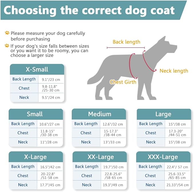 Dog Fleece Hoodie, Windproof Waterproof Dog Coat Fleece & Cotton Lined Warm Jacket, Cold Weather Pet Apparel Clothes Vest for Dogs (L,Mintgreen)