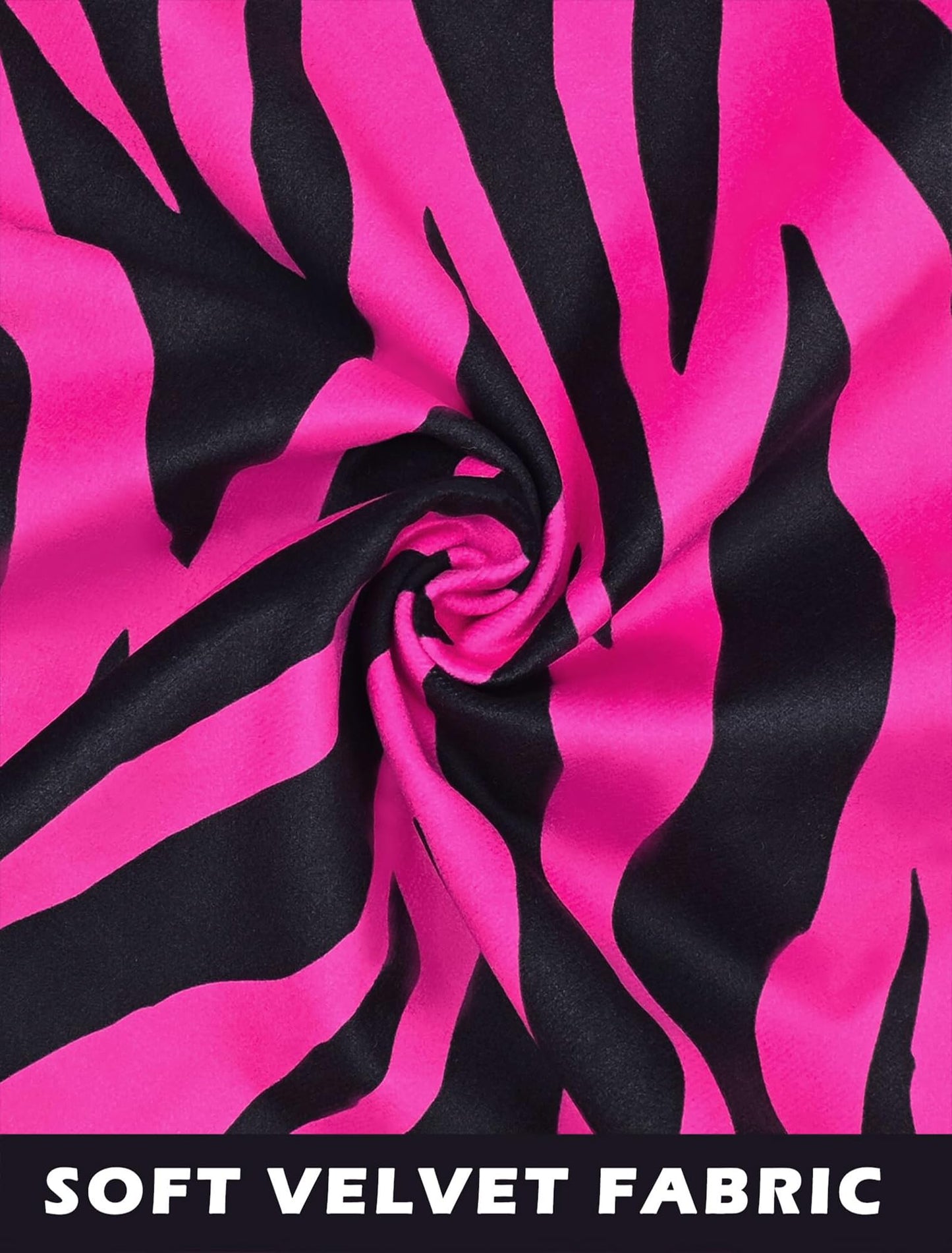 Pecfamly Y2K Pink and Black Zebra Print Throw Pillows (Covers Only No Pillow Inserts) Hot Pink Mcbling Trashy Y2K 2000S Baddie Scene Room Bedroom Decor for Teen Girls Women