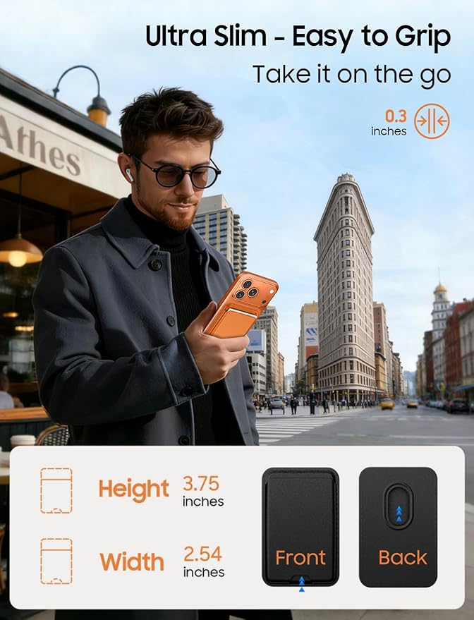 Ntwinro Magnetic for iPhone 17 Case (Compatible with MagSafe) with Detachable Wallet & Card Holder for 3 Cards [RFID Blocking] Military Grade Protective Slim Phone Cover, Pink