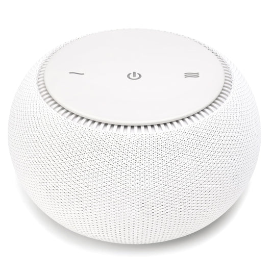 SNOOZ Pro White Noise Sound Machine - Natural Fan Noise, Non-Looping Sound, App Scheduler - Travel Case Included, Sleep Aid for Adults & Baby, 10 Volume Settings, Portable, Gift Registry - Cotton