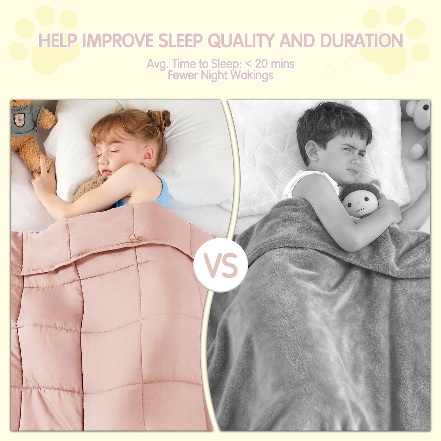 yescool Pink Weighted Blanket 5 Pounds Cooling Weighted Lap Blanket, Heavy Blanket for Sleeping, Weighted Throw Blanket Gifts for 40-60lbs, 36"x48"