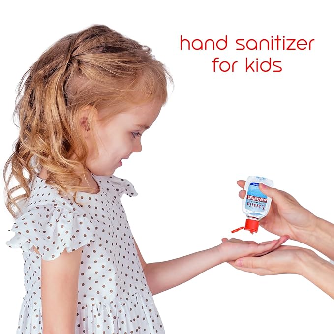 Latalia Mini Hand Sanitizer Travel Size Pack of 288 | 1.85 fl oz with 80% Alcohol Small Hand Sanitizer Bulk For Non-Sticky, Unscented, Gentle & Fresh Hands Anytime