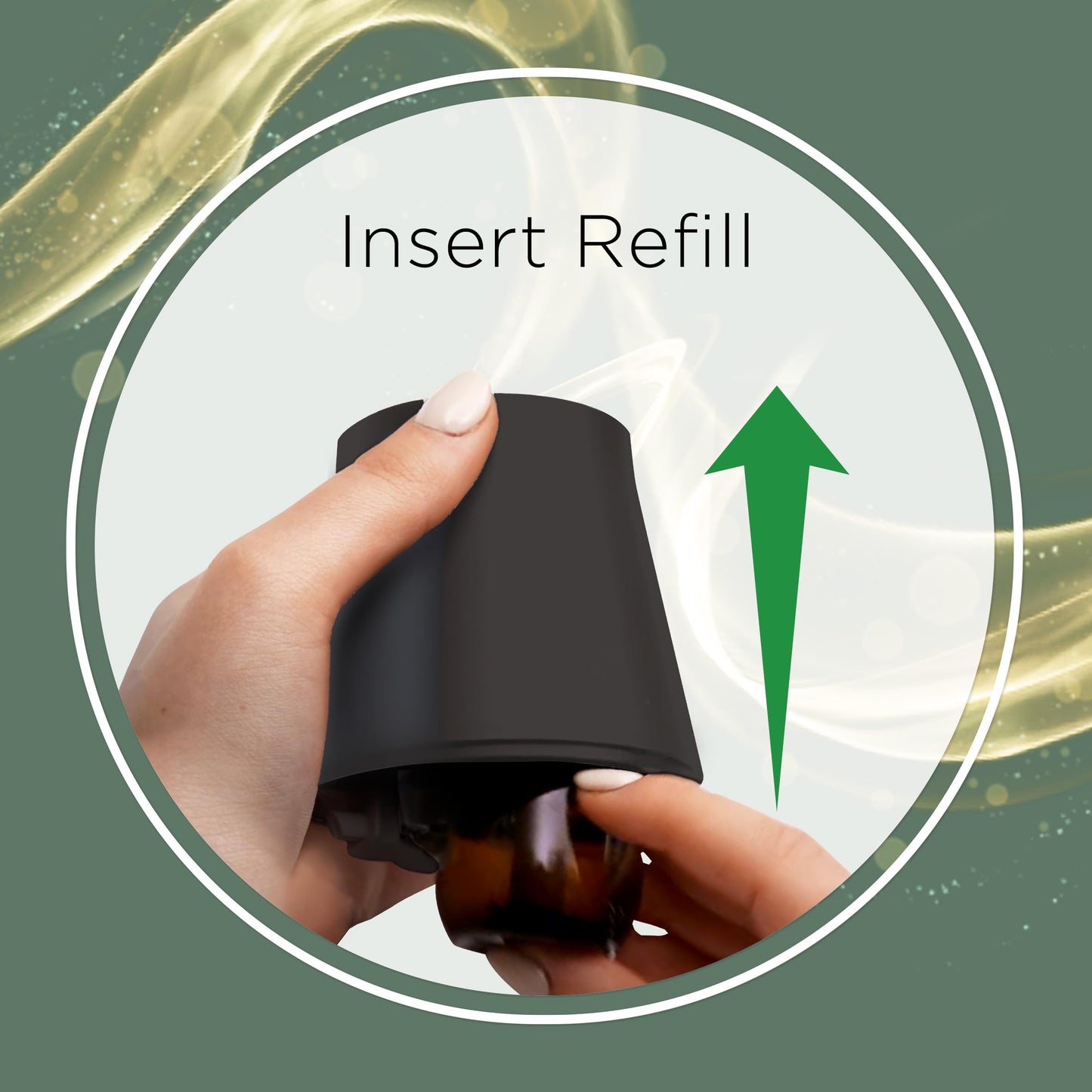 Air Wick Essential Mist Refill, 5 ct, Mandarin & Sweet Tangerine, Essential Oils Diffuser, Air Freshener