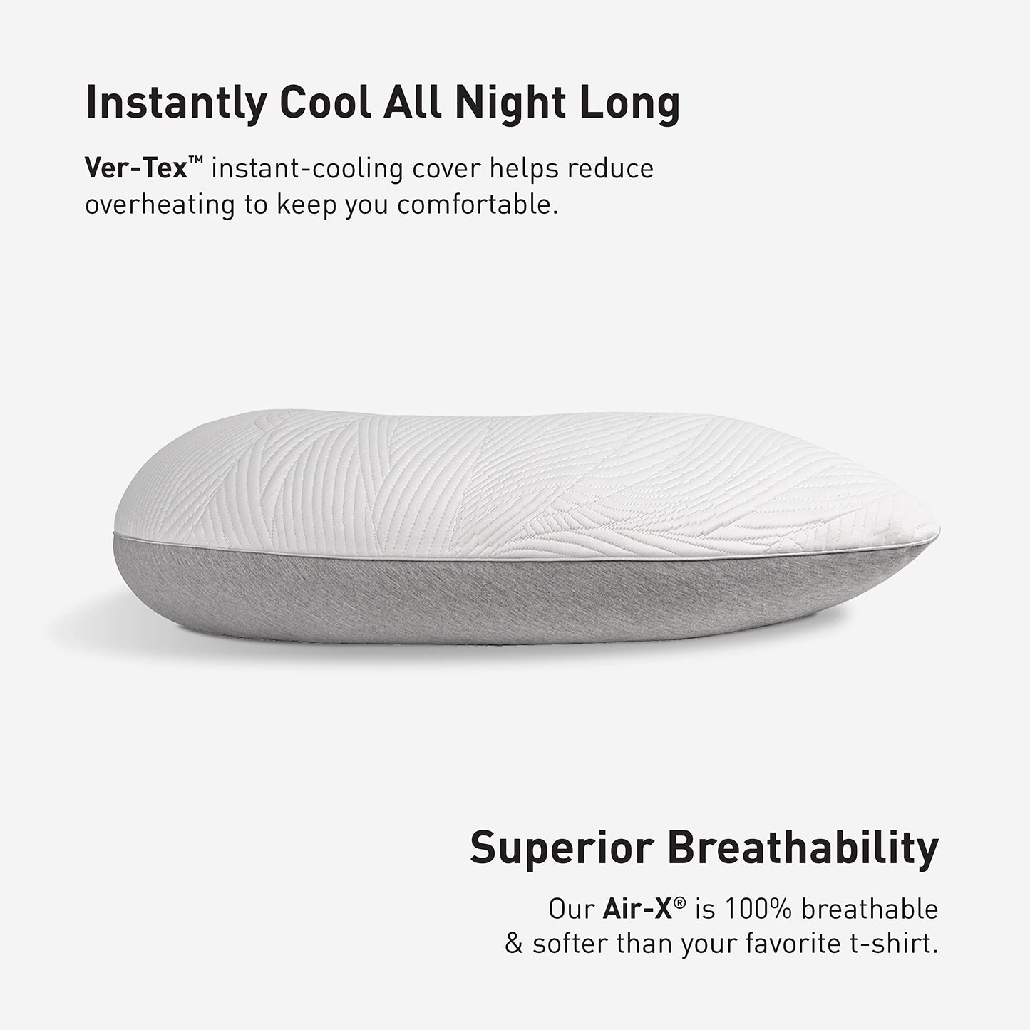 Bedgear Full Body Pillow - U-Shaped Design Ideal for Multiple Sleeping Positions - Provides Cooling and Conforming Support for Pregnant Women - Dual-Sided Washable and Removable Cover - 54" x 15"