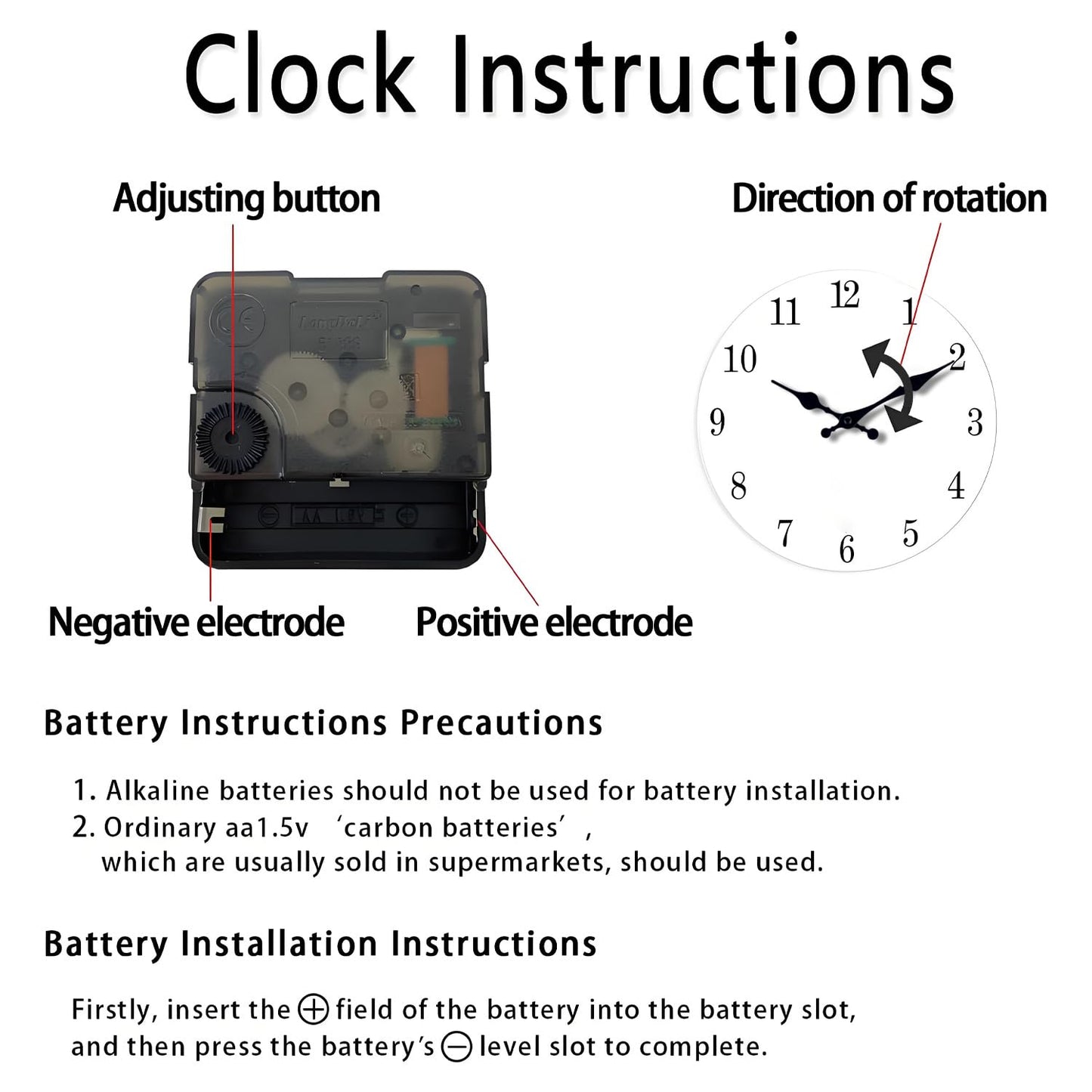 Constantplanet 12 Inch Retro Wood Wall Clocks Battery Operated Farmhouse Decorative Wall Clock for Living Room Kitchen Decor Silent Wall Clock