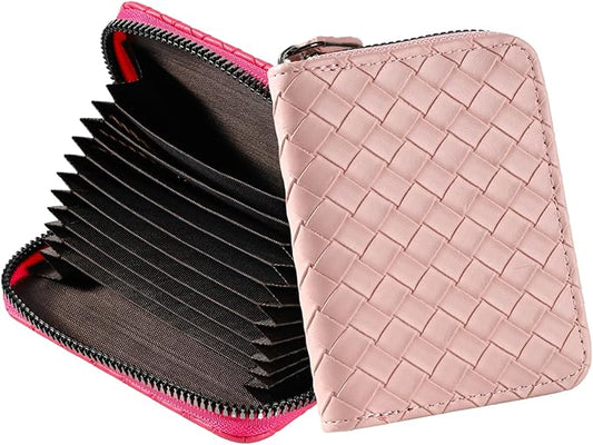 Amazerbst 2 Pack Credit Card Holder,Credit Card Wallet,Gift Card Holder for Women Men