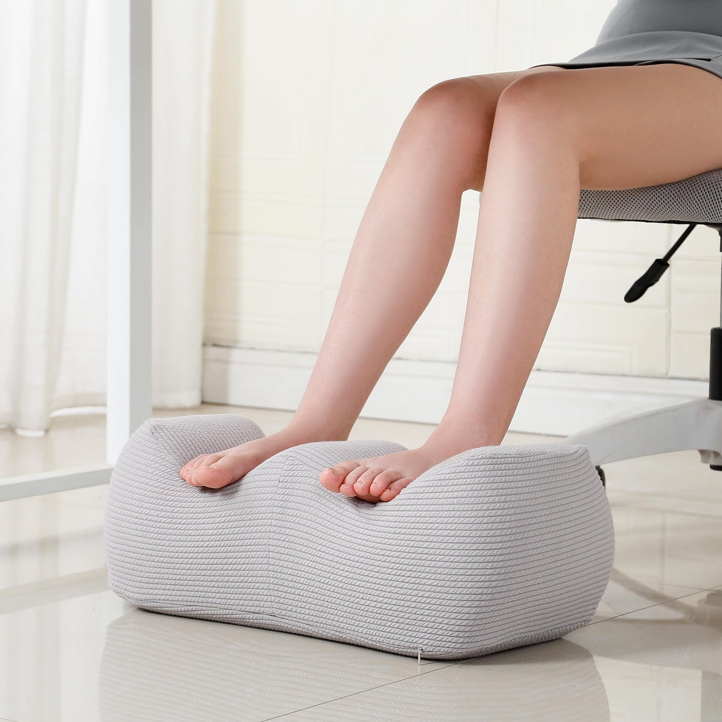 Leg Elevation Pillows For After Surgery,Leg Pillow Elevation Blood Circulation,Leg Wedge Pillow After Knee Replacement Post Surgery,Foot Pillow for Both Leg Swelling,Knee Pillow For Back Sleeping