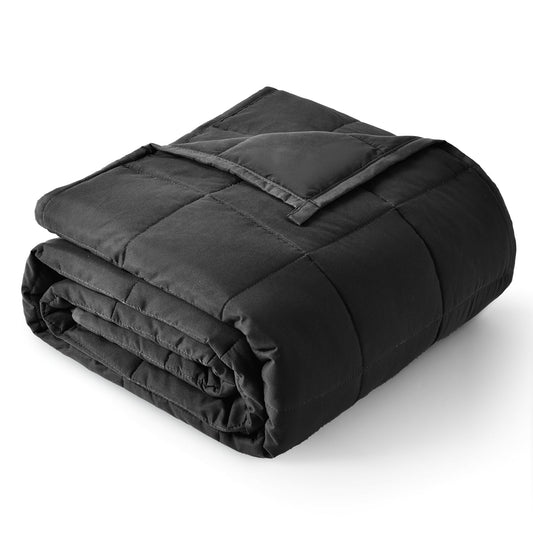 Topblan Weighted Blanket for Adults 20lbs, Soft Cooling Breathable Weighted Throw for Sleeping, Machine Washable Heavy Blanket with Glass Beads for Summer, Sofa Bed, 60"x80" Queen Size