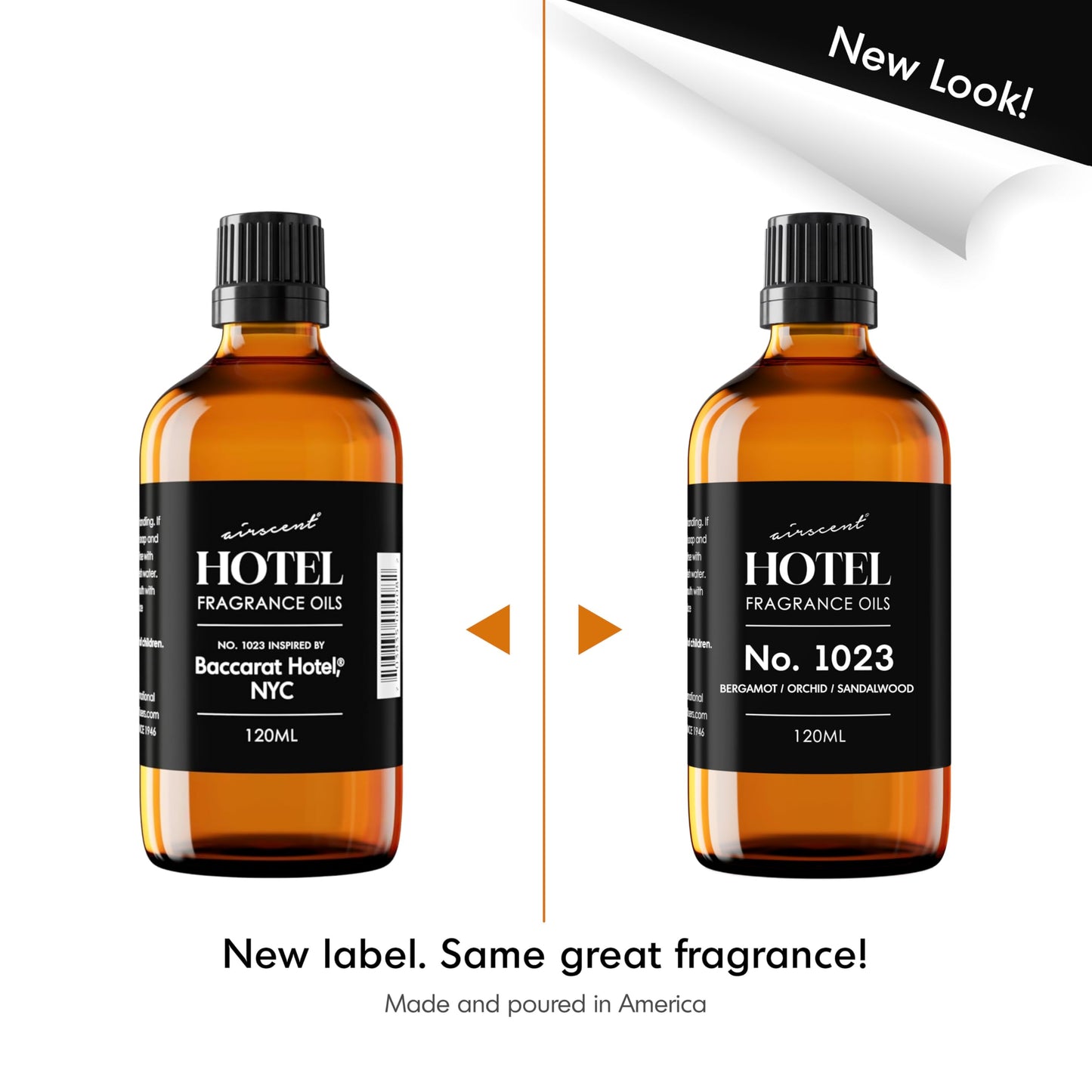 AirScent Hotel Diffuser Oil No. 1023 - Baccarat Hotel Inspired - 500 mL