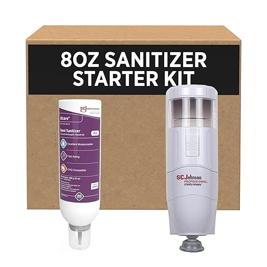 SC Johnson Professional® Alcare Plus Antiseptic Handrub Starter Pack (1 cartridge + 1 dispenser), 8oz, 1/CS