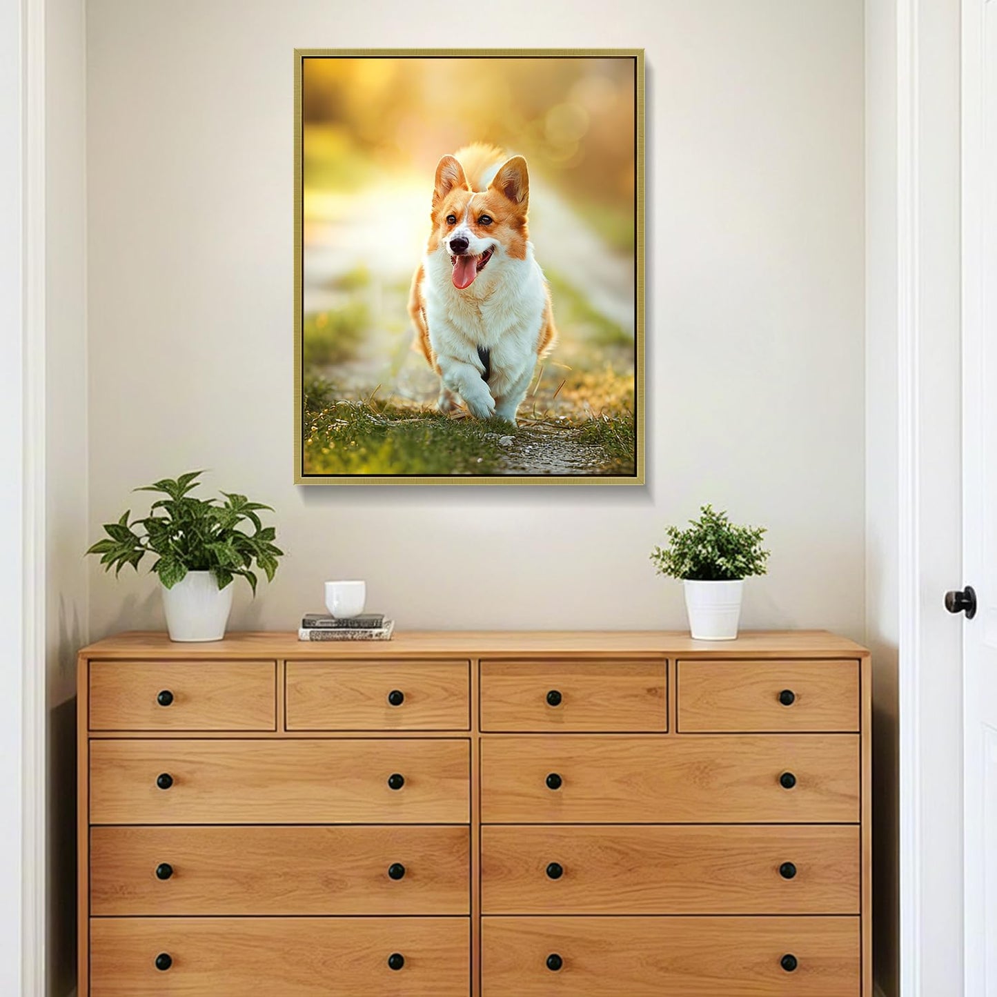 Canvas Prints with Your Photos, Ship Next Day Personalized Wall Art for Home Decor, Custom Photo Gifts for Wedding, Birthday, Family & Friends - Ready to Hang Canvas Pictures Framed 8x10