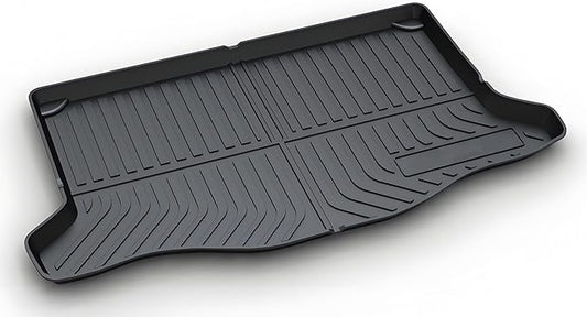 Fit Cargo Liner - All-Weather Cargo Mats Compatible with Honda Fit 2014-2020，3D Custom-Fit Waterproof Non-Slip Durable Odorless TPO Trunk Tray Floor Mat with High-Raised Lip