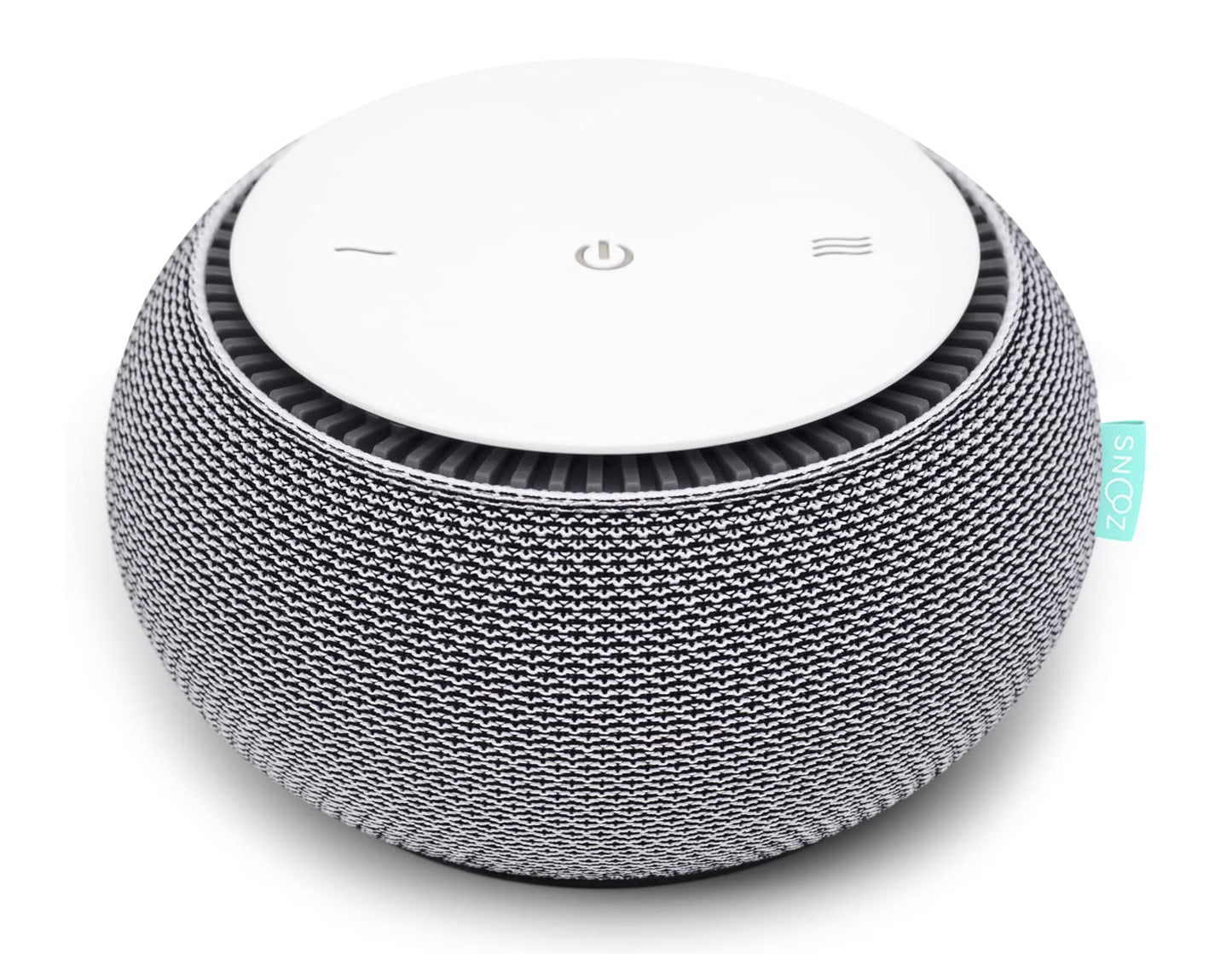 SNOOZ Smart White Noise Machine - Real Fan Inside for Non-Looping Sound, Portable Sleep Aid for Adults, Dogs, Travel, Home, Bedroom, Sleeping, Office Privacy, Therapy, & Baby Registry Essential- Cloud