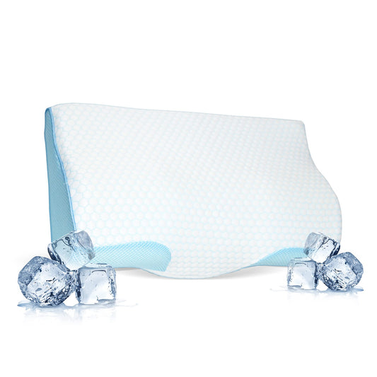 Derila King Size Cooling Pillowcase | Optimal Temperature Control for Your Derila Memory Foam Pillow for Perfect Sleep. Quality Material White Pillow case ensures for Pillows 23.6" x 13.4" x 4.3"