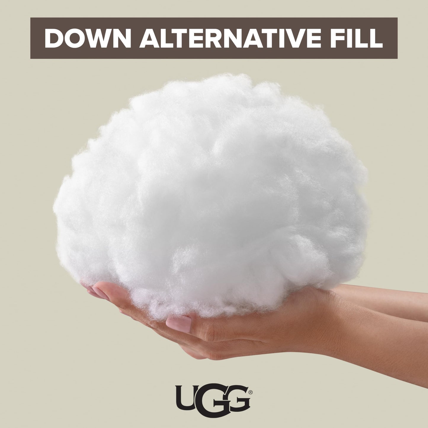 UGG Danielle Cooling Pillow King Size Hypoallergenic Down Alternative Luxury Hotel Bed Pillow for Stomach Back or Side Sleeper with Machine Washable Cover, 20-inch x 36-inch, White