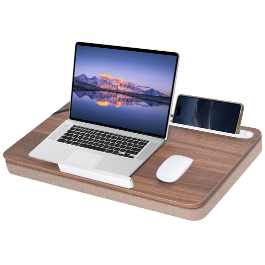 wishacc Lap Desk 24 inches Extra Large - Versatile and Comfortable for Work and Leisure