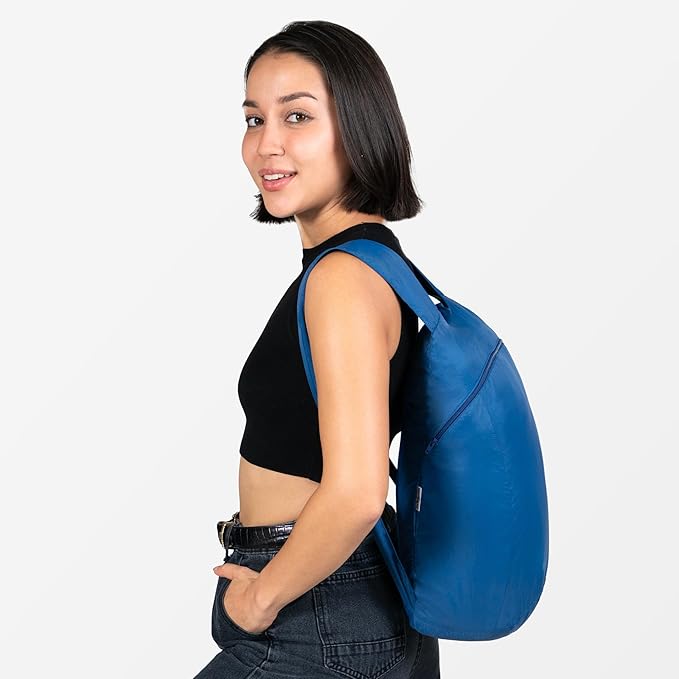 Nanobag Ultra-Lightweight Foldable Backpack for Traveling and Compact Mini Hiking Pack for Men & Women, Reusable Collapsible