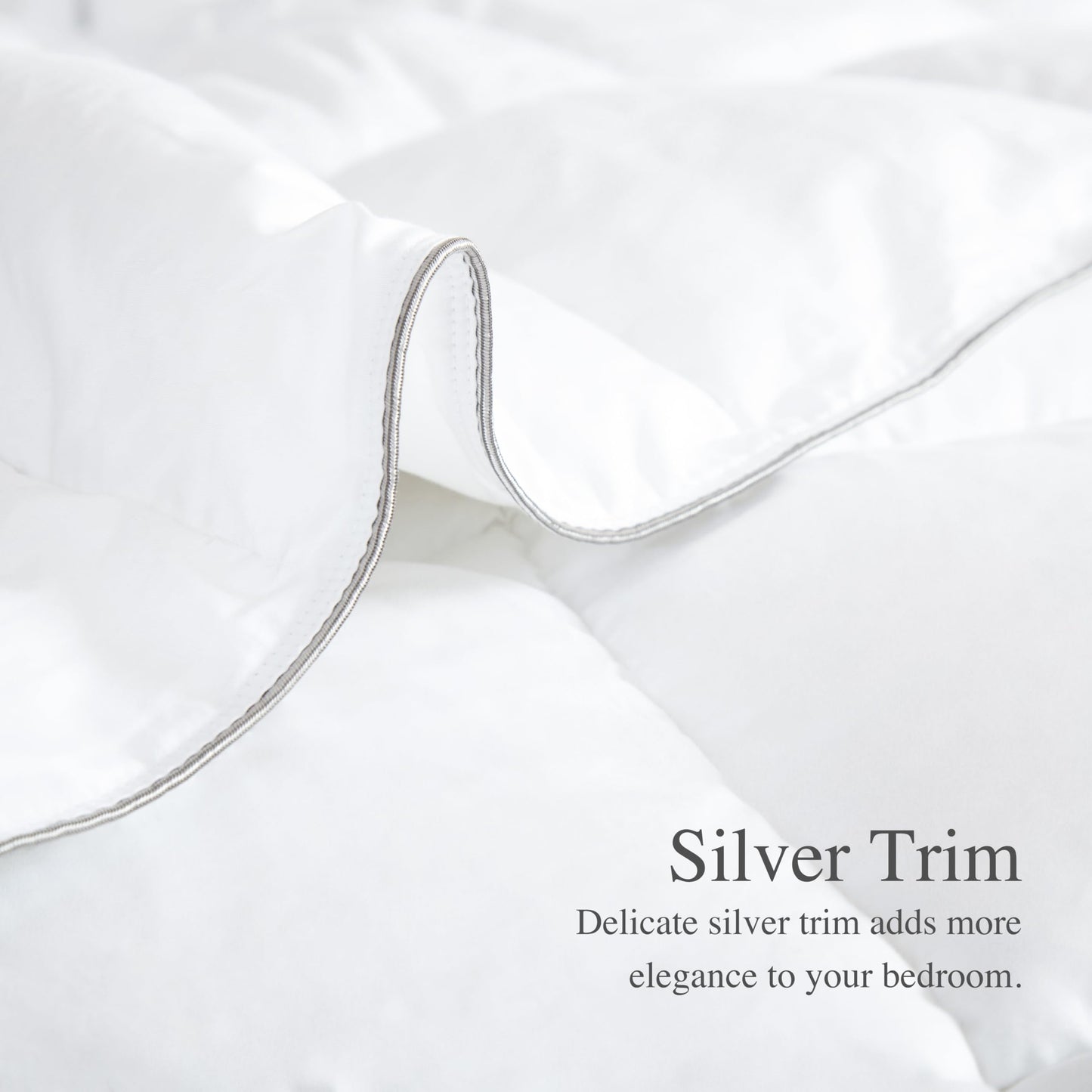 sunflower Comforter Twin Duvet Insert White Comforter Down Alternative Filling 100% Cotton Shell All Season for Dorm Hypoallergenic Warm Breathable Noiseless Machine Washable with Corner Taps