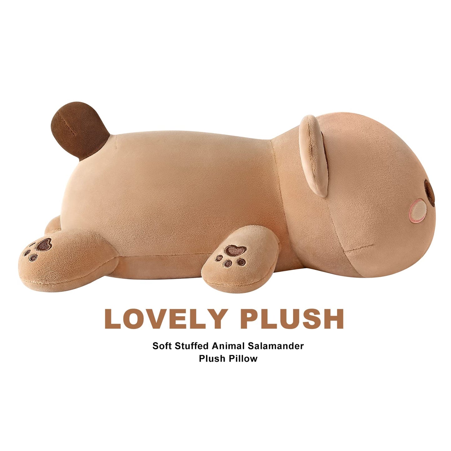 Onsoyours Cute Bear Plush Toy Stuffed Animal Bear Soft Anime Plush Pillow for Kids (Brown Bear, 12")
