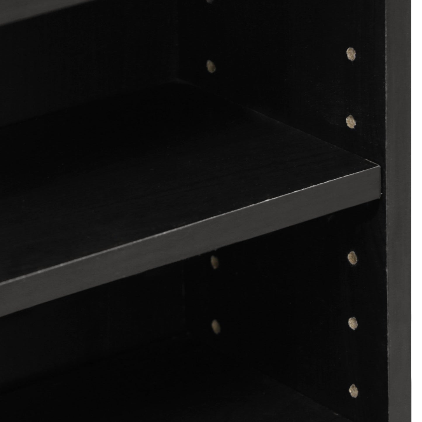 Furinno JAYA DVD Shelf, 8-Tier Tall Narrow CD Rack, Media Shelf with Adjustable Shelves, DVD Storage Cabinets for CD Blueray Game Disc, Easy Assembly, for Living Room, Home Office, Espresso