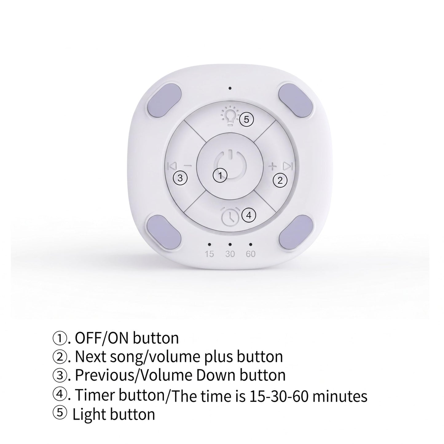 TXNZYSS White Noise Machine Mini for Seeping Adults, Baby, Dogs Portable
