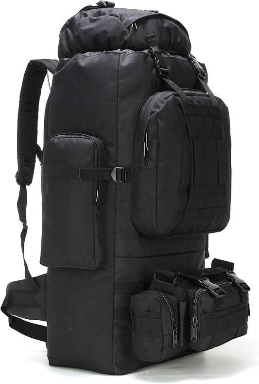 King'sGuard 100L Camping Hiking Backpack Molle Rucksack Military Camping Backpacking Daypack