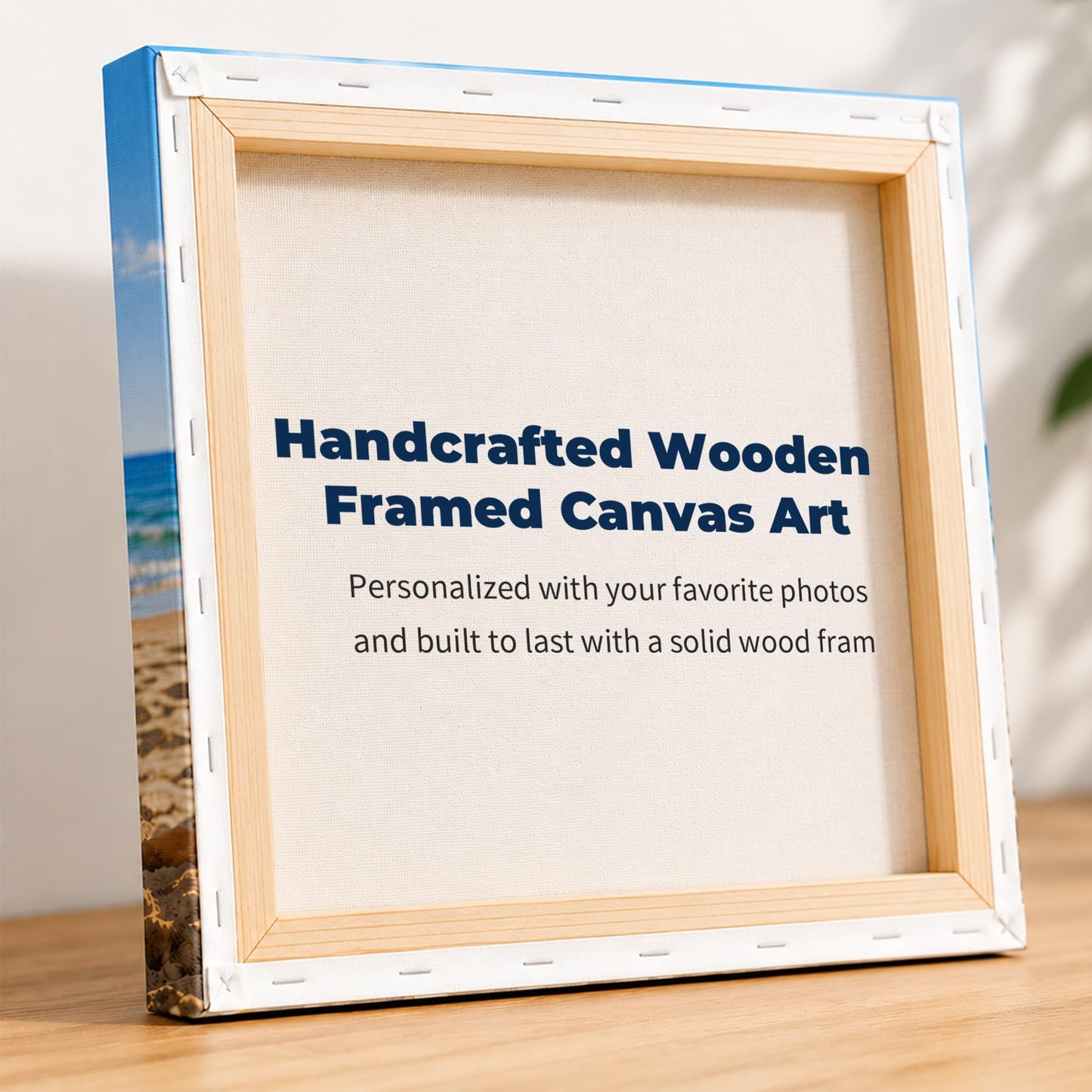 Personalized Custom Canvas Prints 8x10 inch, Photo On Canvas Transform Your Photos into Stunning Framed Wall Art-Digitally Printed Photo To Canvas - Ideal for Home Decor, Gifts & Keepsakes