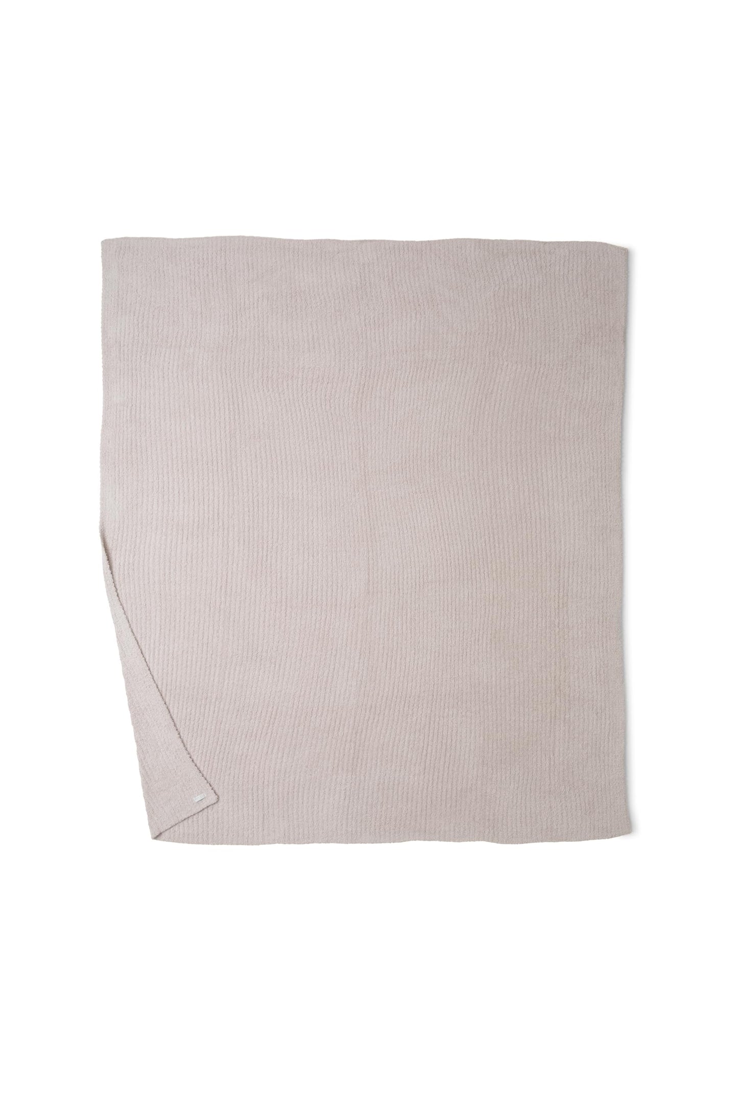 Barefoot Dreams® CozyChic® Ribbed Bed Blanket, Ultra Soft Plush Microfiber Blanket for Bed, Warm & Lightweight Cozy Bedding Layer, Textured Knit, King Size, Stone