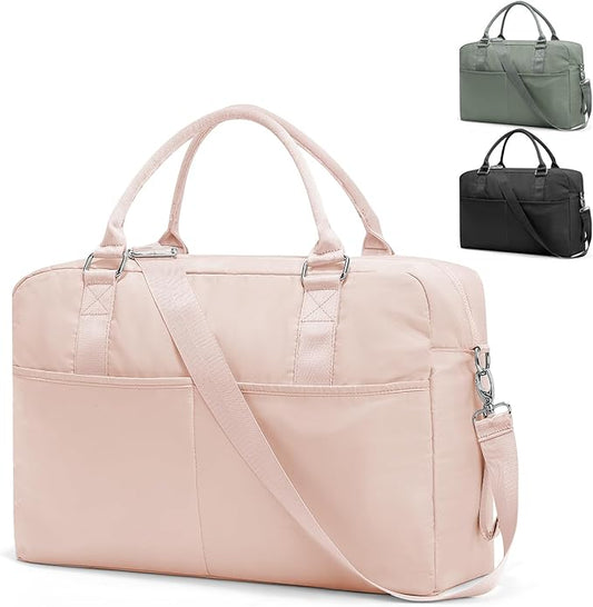Gym Bag Womens,Travel Duffel Carry on Bag Sport Tote Bag Weekend Overnight Bag