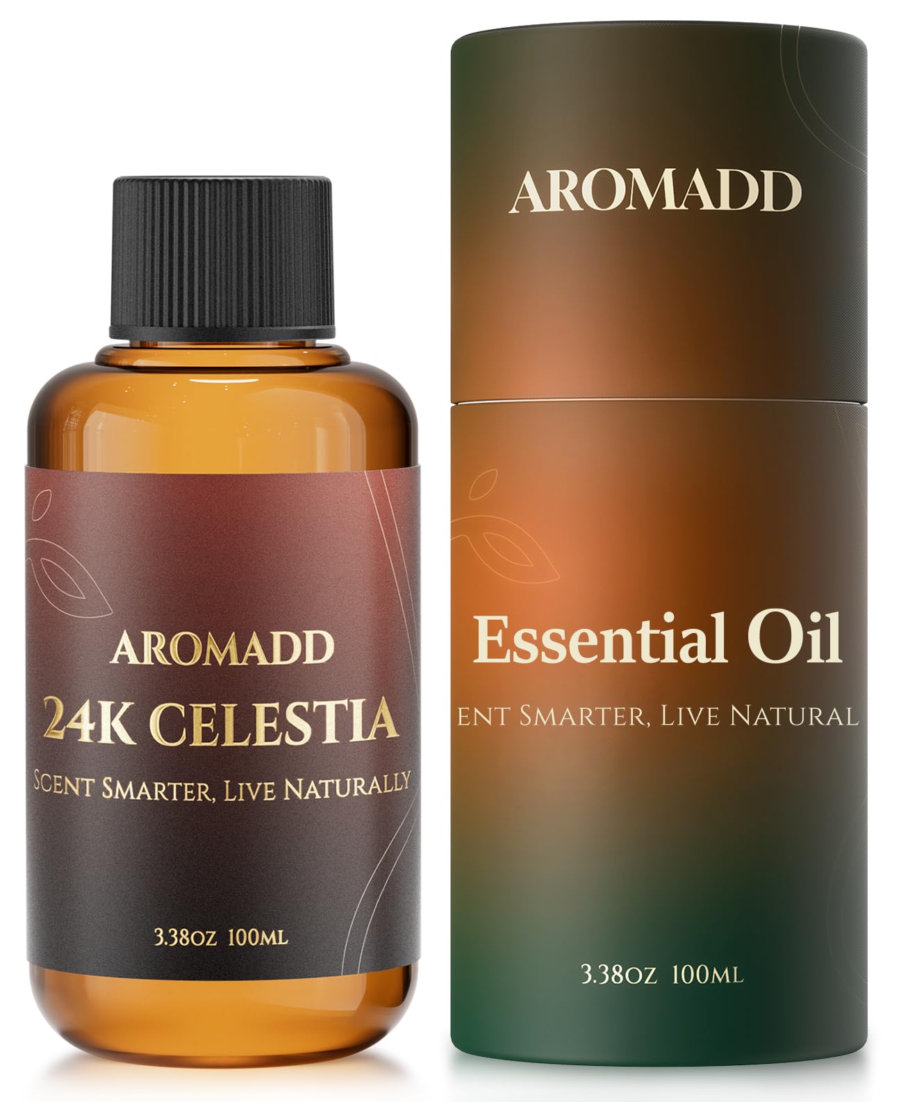AROMADD AROMADD 24K Celestia Hotel Diffuser Oil Inspired by Luxury Hotel Collection Scent, Premium Fragrance Oil for Waterless, Cold Air & HVAC Diffusers, Long-Lasting Home Scent, 3.38 fl oz (100 mL)