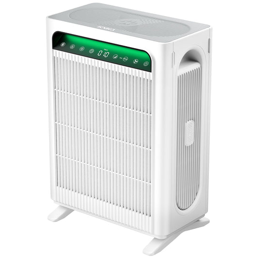 KNKA Air Purifier for Home Bedroom Large Room Up to 1,695 Ft² in 1 Hr, HEPA Sleep Mode Air Cleaner with Washable Pre-Filter, AHAM VERIFIDE, AQI Display, Pet Mode for Pets, Dust, Pollen, APH4000