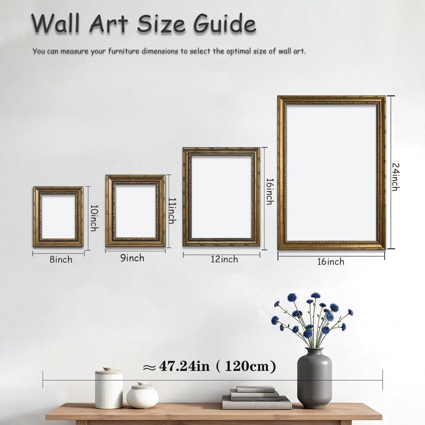 Gold Framed Wall Art Classical Pearl Oyster Painting for Kitchen Countertop Decor French Country Still Life Picture Ornate Framed Canvas Artwork for Dining Room 8x10 Inch