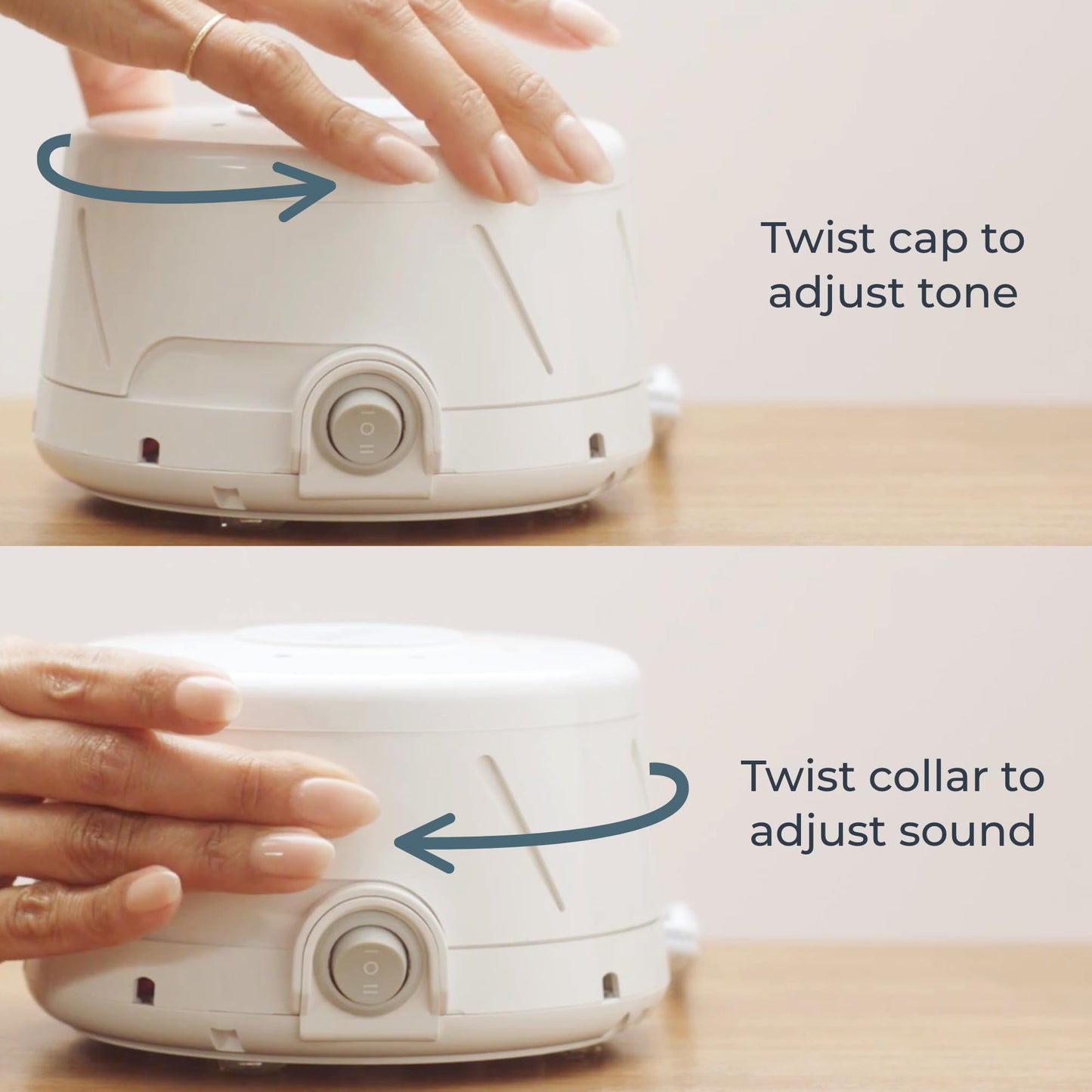 Yogasleep Dohm Classic (Gray) The Original White Noise Machine, Soothing Natural Sound from A Real Fan, Noise Cancelling for Office Privacy, Travel & Meditation, Sleep Therapy for Adults & Baby