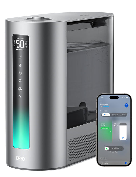 DREO 6L Smart Warm & Cool Mist Humidifiers for Bedroom HM713S